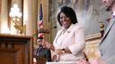 Joanna McClinton is the first woman and second Black person to serve as Pennsylvania House speaker.