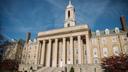 Penn State's Old Main building at the university's main campus in State College.