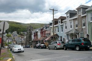 A street in Reading, Pennsylvania.