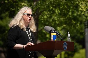 Secretary of Health Rachel Levine said transphobic remarks and actions hurt all LGBTQ Pennsylvanians.